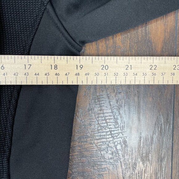 Spyder Sweater Small Ourbound 1/4-Zip Pullover Black Long Sleeve Men's - Picture 8 of 12